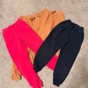 Target Kids Jogger Set - Black, Pink, Tan